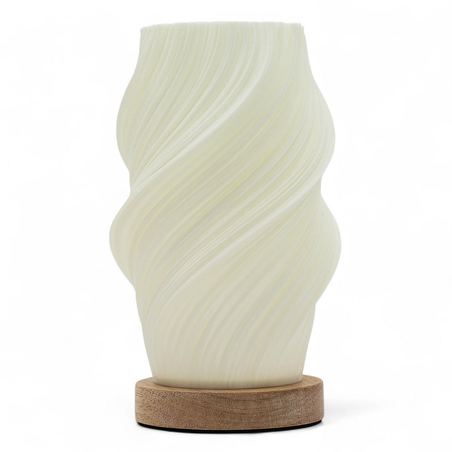 Premium Twisted Wave Table Lamp β Elegant Warm Night Light π‘