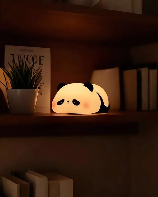 Cozy Panda Night Lamp – Cute LED Silicone Light for Bedroom & Gifts 🐼✨