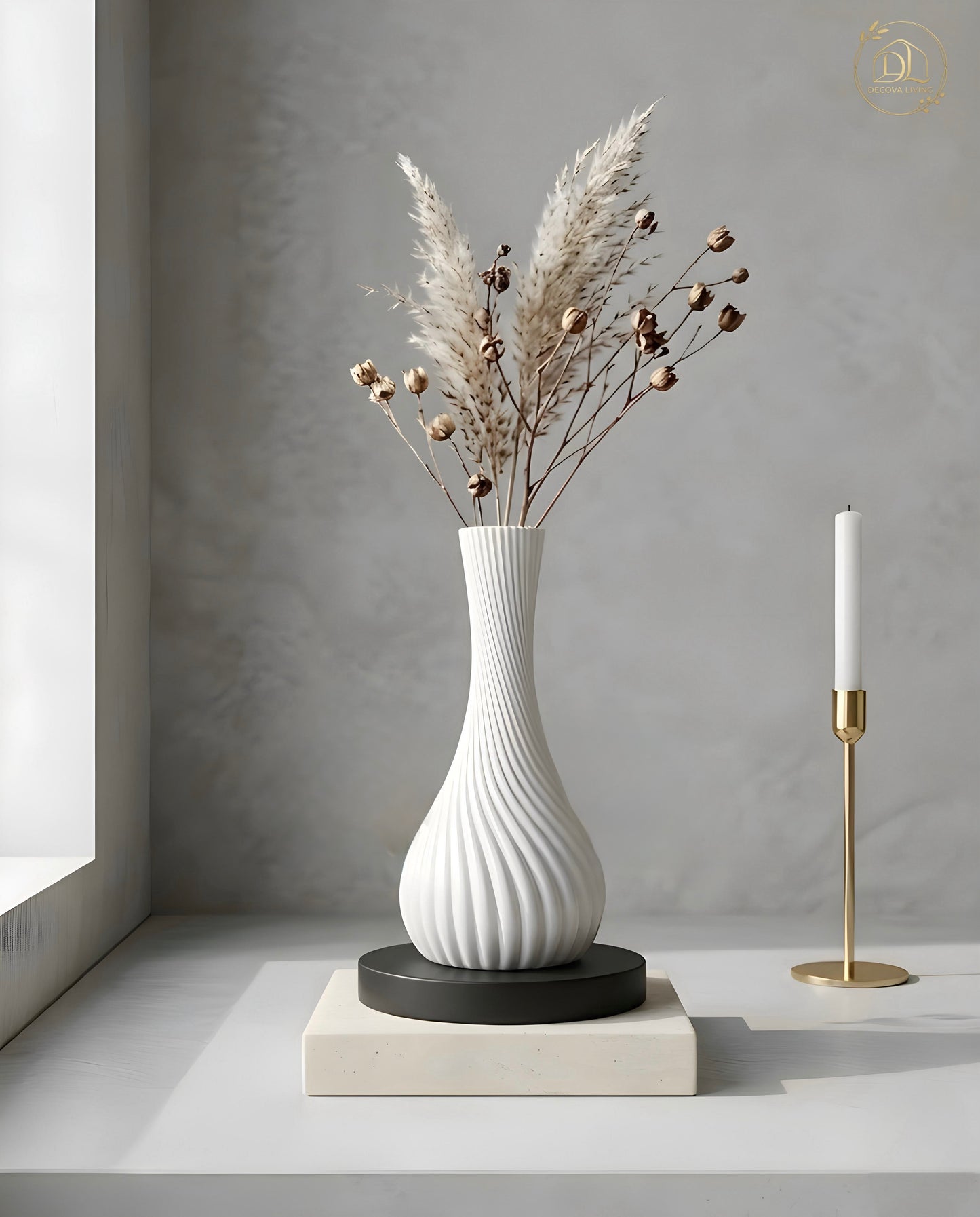 Nordic Twist Luxe Vase
