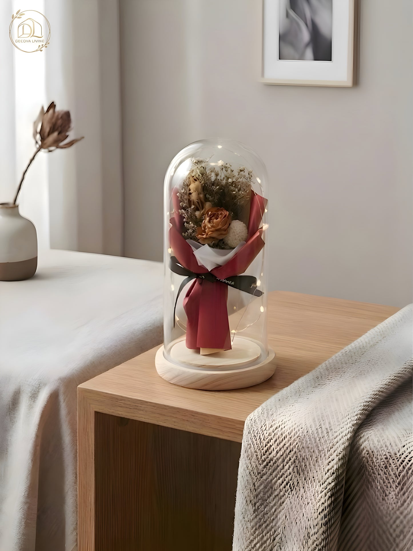 Enchanted Forever Bouquet – Everlasting Artificial Flower Gift for Her | Romantic Home Décor