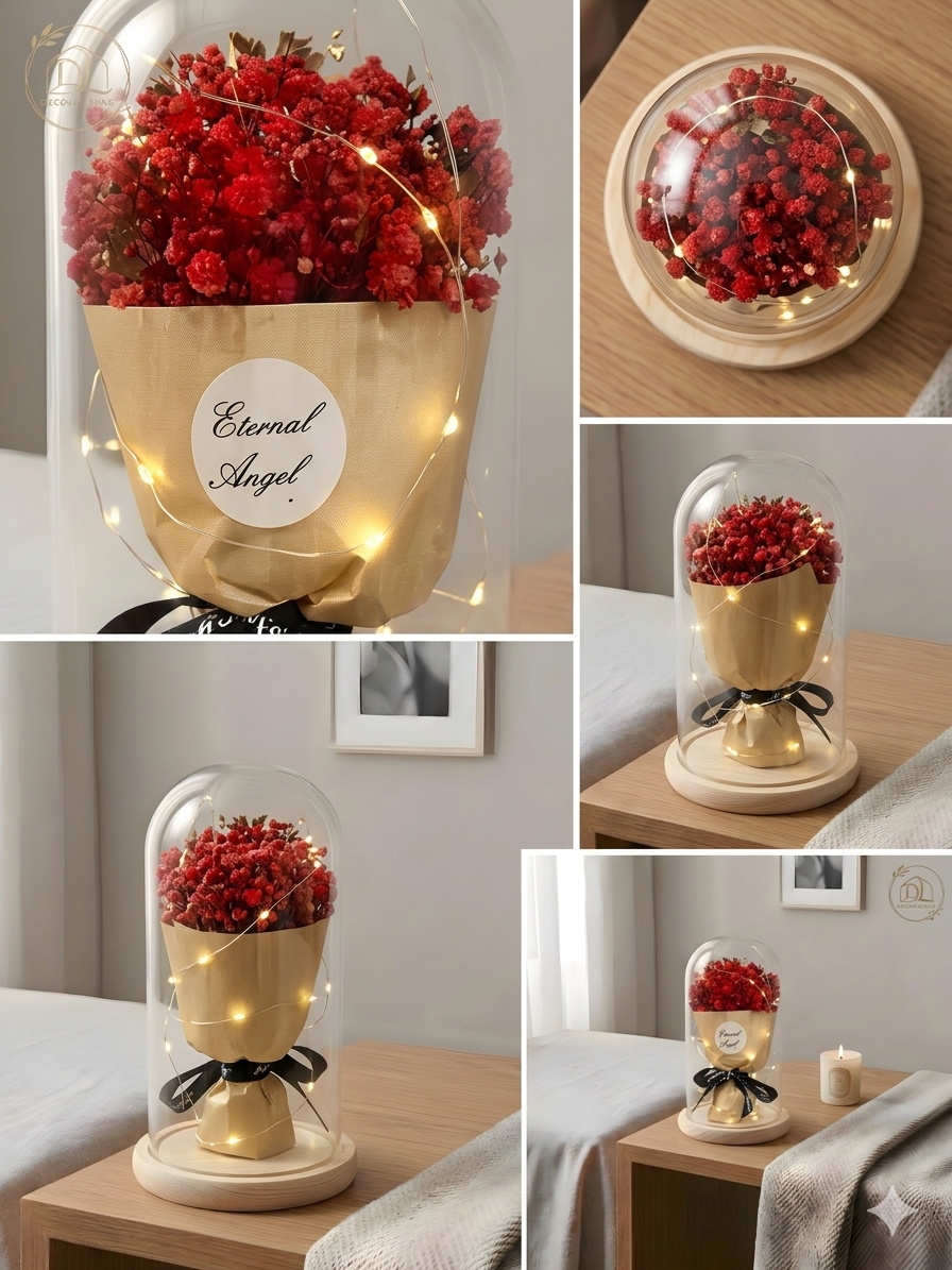 Enchanted  Bouquet – Luxury Eternal Flower Arrangement | Romantic Gift & Elegant Décor