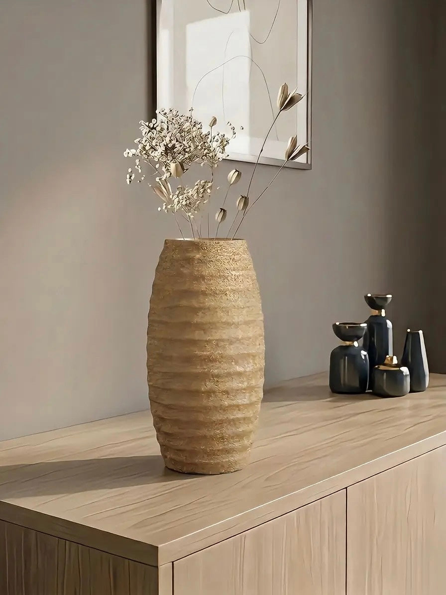 Aurora Textured Vase – Modern Minimalist Home Décor